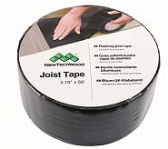 NTW bitumen tape t.b.v. onderbalk 7x1500 cm. zwart ~