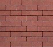 Dubbelklinker 21x21x8 basic Belgisch Rood~