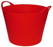 Kuip rood flexibel 40 liter ~