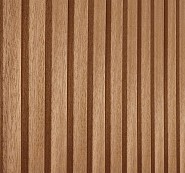 Enkelzijdige wand E met Thermo Triple profiel. ayous. hoogte 224 cm ~