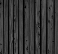 Woodvision Triple profiel vuren enkelzijdige wand E. 371x224 cm zwart geïmpregneerd ~