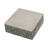 Lignes Eco+ 22x22x8 cm. greige ~