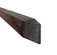 AV Hardhouten paal geschaafd, gepunt 8,8x8,8x300 cm ~