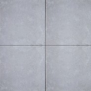 Keramische tegel Geoceramica® Concreet Silver 80x80x4 cm. ~