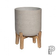Pottery Pots plantenbak Charlie Feet Low Grey Washed