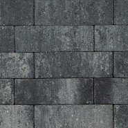 Longstone opritsteen grijs/zwart 31,5x10,5x7 cm ~