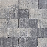 Design Brick Nero/Grey BSS 21x10,5x8 cm. ~