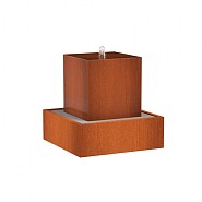 CorTen waterblok 70x70x70 cm. (3 mm.) ~