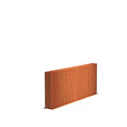 CorTen wand (BxDxH) 200x15x80 cm. (2 mm.) ~