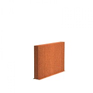 CorTen wand (BxDxH) 150x15x100 cm. (2 mm.) ~