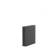 Aluminium wand (BxDxH) 100x15x100 cm. (3 mm.) ~