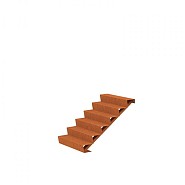 CorTen trap (BxDxH) 100x144x102 cm. (3 mm.) ~