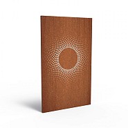 CorTen paneel figuur 2.1 (BxDxH) 110x5x180 cm. (2 mm.) ~