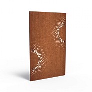 CorTen paneel figuur 2.4 (BxDxH) 110x5x180 cm. (2 mm.) ~