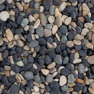 Natural Blend pebbles 5-8 mm. - 0,5 m³ BigBag á 850 kg. ~
