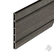 WPC-antraciet FSC schuttingplank 13x145x1800mm 4st/set bc ~