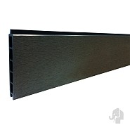 WPC Antraciet Composiet schuttingdelen 2x14x180cm (per 2 st. verpakt/geprijsd!) ~