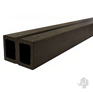 DuoWood-Lava FSC regel 40x60x4000mm 2st/set in krimpfolie bc ~