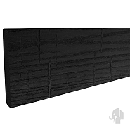 Eva-Last Nero FSC afdekprofiel 11x71x2200mm houtnerf/gevlamd bc ~