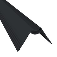 Dual Straight klemprofiel V klein 247x3,6x2,0 cm zwart ~