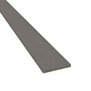 Dual Straight Privacy Lamel Wenge Brown 30x3 mm (BxD) L=203 cm. ~