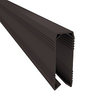 Dual Straight bovenprofiel groot 247x4,9x2,3 cm bruin ~
