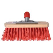 Bezem met dul kunstvezel 28 cm ~