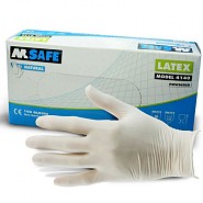 Latex handschoenen mt 7/S 100 stuks in doos ~