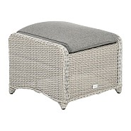 Doncaster Hocker  Weathered Grey (52x55x43 cm) ~