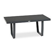 Valencia Lounge Table Trespa blad Charcoal / Trespa (105x60x45 cm) ~