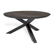 Omnigo Dining Table Trespa Graphite Ø 150 cm. ~