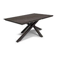 Orion Dining Table 180x100x75 cm Trespa Charcoal ~