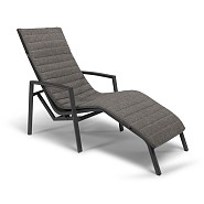 Wave Relax stoel in Antraciet Charcoal (134x121x55) ~