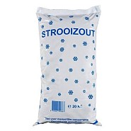 Fijn zout in PZ zak á 20 kg. OP=OP