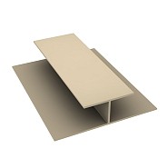 Verbindingsprofiel 1015 Zand 3M ~