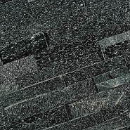 Stone Panels Black Quarzite 60(55)x15x1,5-2,5 cm. (uitlopend 2023) ~