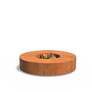 Ronde vuurtafel Ø125x28 cm. CorTen ~