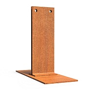 Piketpalen CorTen 20x17,3x8 cm. ~