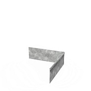 Stalen Edging geplet binnenhoek