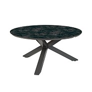 Orbital Trespa Dining Table Marble Ø 120 cm. ~