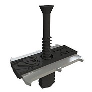 Cobra hybride Clip 8-18 S montageset voor WPC 90st incl. schroeven 4,2x27 mm. ~