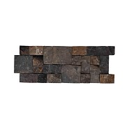 Stone panels 06 grey brown 20X50 cm. ~