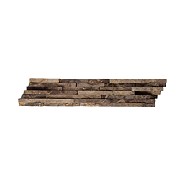Stone panels 05 light brown 10x50 cm. ~