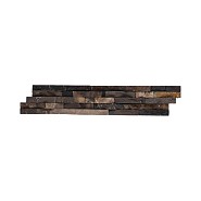 Stone panels 03 grey brown 10x50 cm. ~
