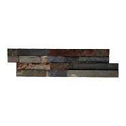 Stone panels 02 rusty slate 15x55 cm. ~