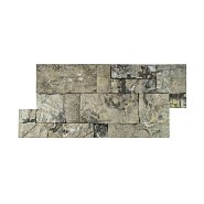 Stone panels 10 light brown 25x50 cm. ~
