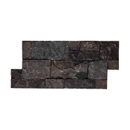 Stone panels 10 grey 25x50 cm. ~