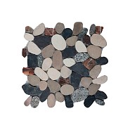 Pebble sliced mix CTBBR 30X30 cm. ~