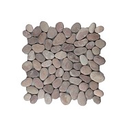 Pebble regular caramel dark pink 30x30 cm. ~