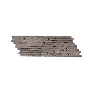Horizontal B sunset brown 34x10 cm. ~